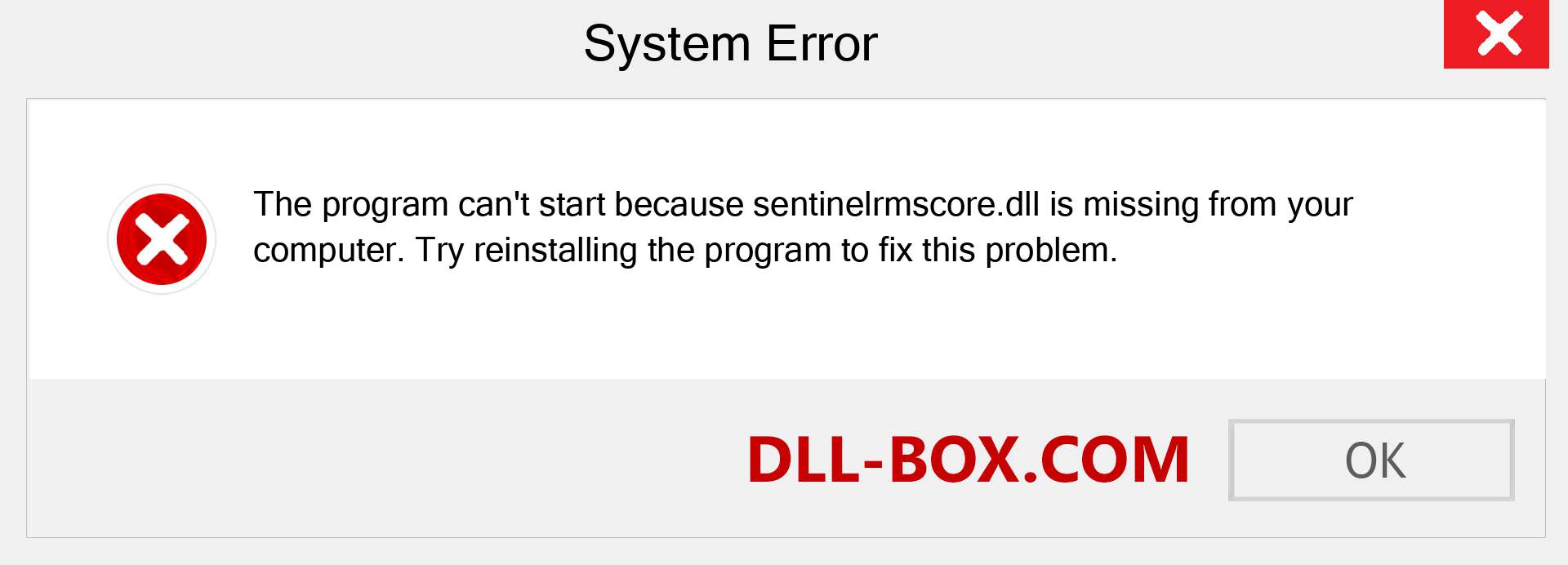  sentinelrmscore.dll file is missing?. Download for Windows 7, 8, 10 - Fix  sentinelrmscore dll Missing Error on Windows, photos, images